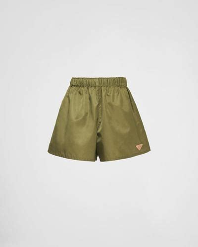 green prada shorts|Prada Shorts for Women .